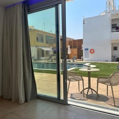 Superior hotel room with direct pool access